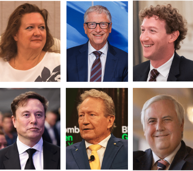 What do Australians think of billionaires?